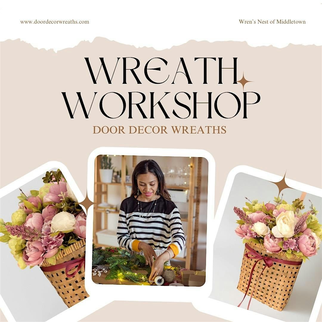 Summer Wreath Workshop at Middletown's Historic Wren's Nest, 28 June | Event in Middletown | AllEvents