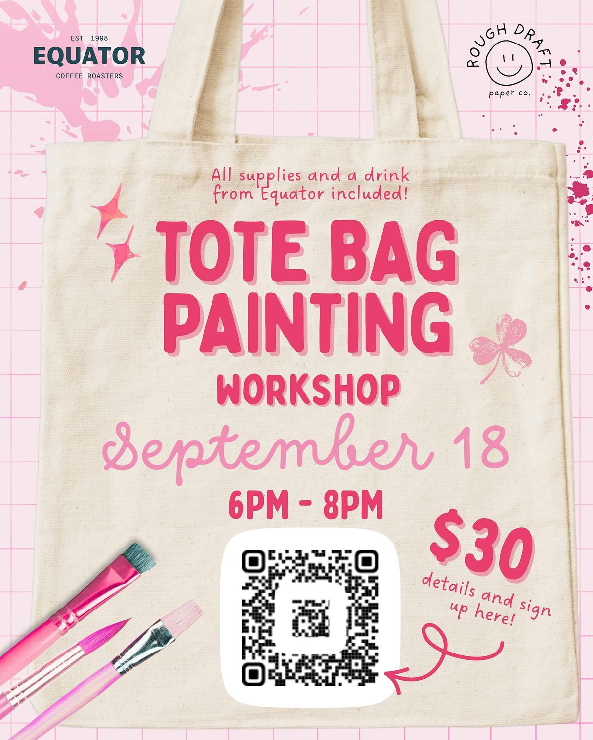 Tote Bag Painting Workshop, 18 September | Event in Ottawa | AllEvents