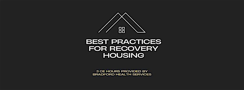 Best Practices For Recovery Housing, 25 June | Event in Birmingham | AllEvents