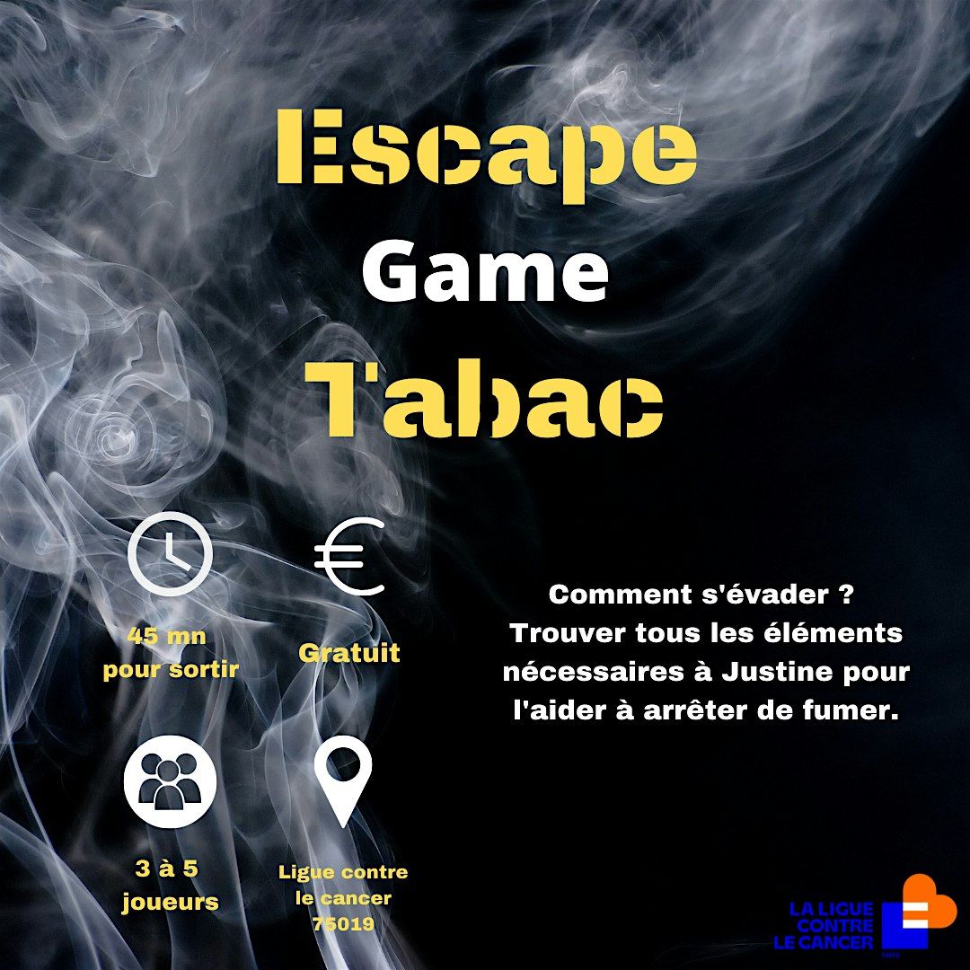 Escape Game Tabac, 3 November | Event in Paris | AllEvents
