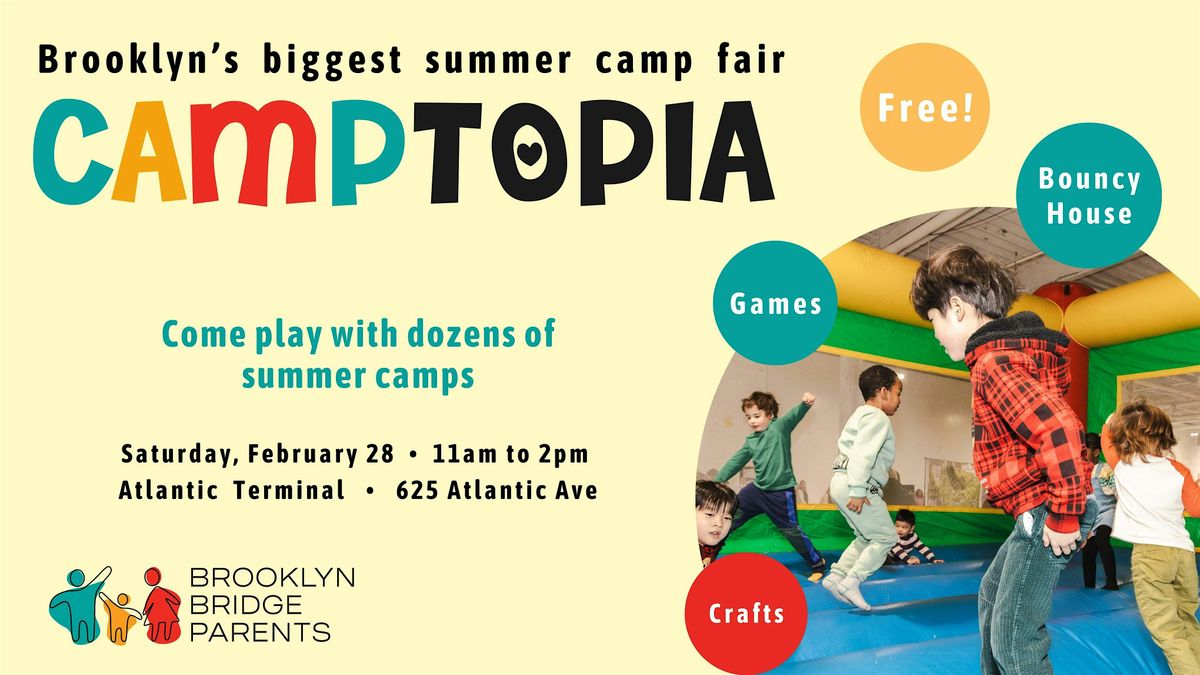 CAMPTOPIA - Brooklyn's biggest summer camp fair, 28 February | Event in Brooklyn | AllEvents