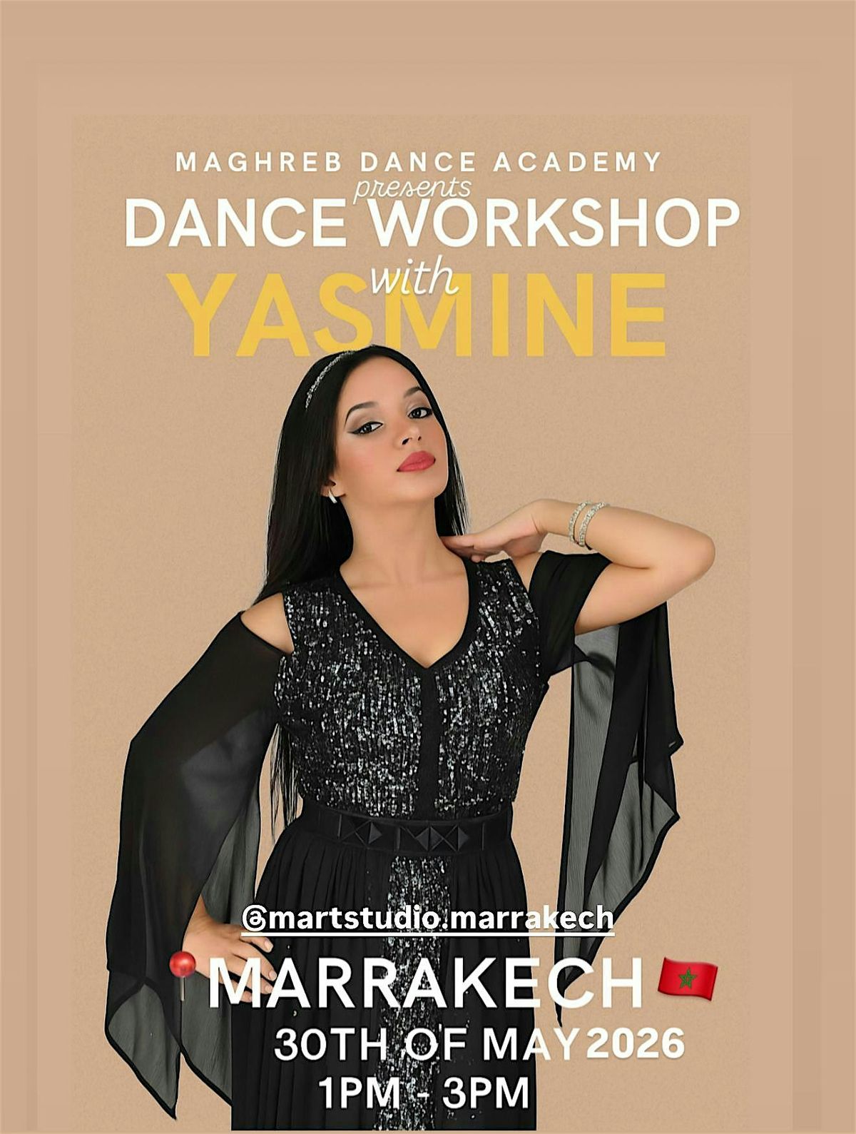 Marrakech - Exclusive ! Moroccan Chaabi dance workshop with Yasmine !, 30 May | Event in Marrakech | AllEvents