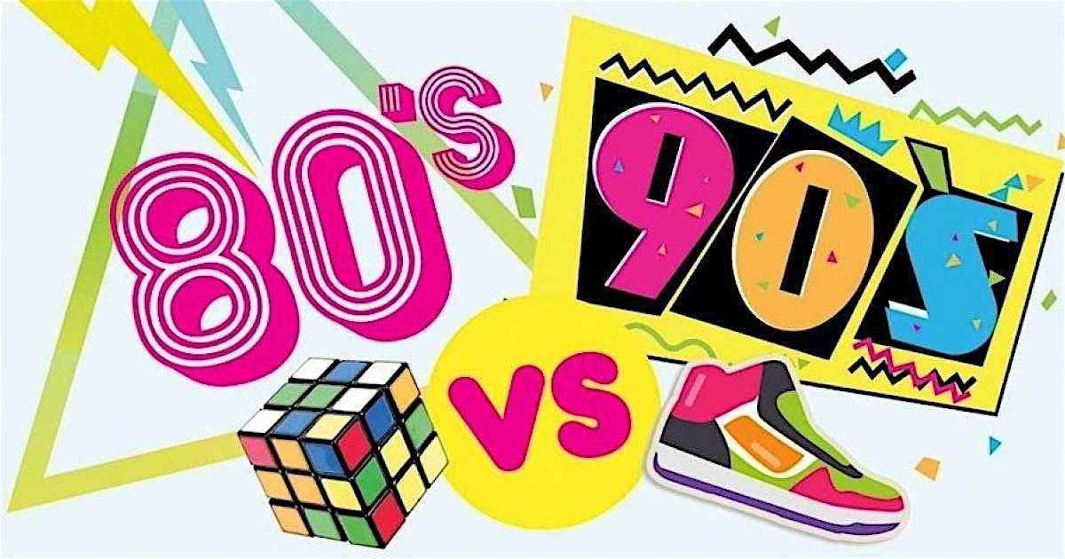 Cakes and Nostalgia: A Totally Awesome 80s vs 90s Fundraiser, 30 August | Event in Worcester | AllEvents
