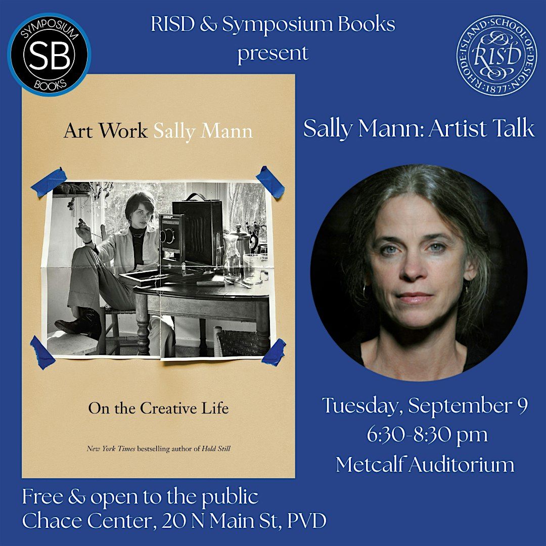 Pre-order Sally Mann's publication, Art Work, in advance of her RISD talk, 9 September | Event in Providence