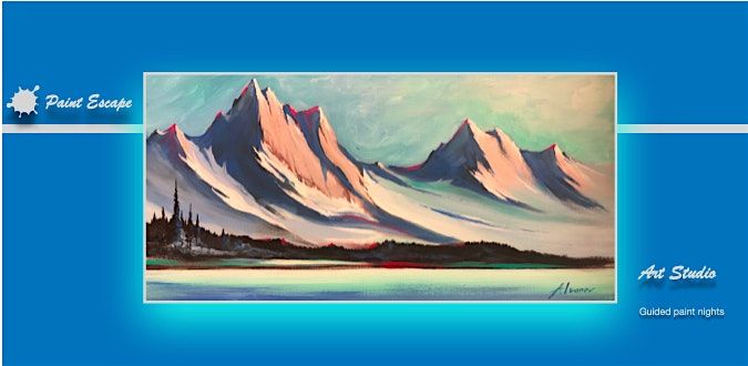 Paint Night/Workshop- Winter Rockies, 7 December | Event in Calgary | AllEvents