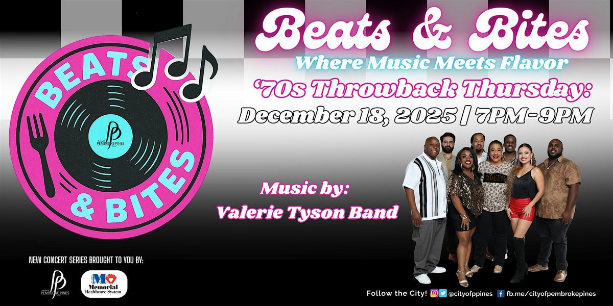 Beats and Bites, 18 December | Event in Pembroke Pines | AllEvents