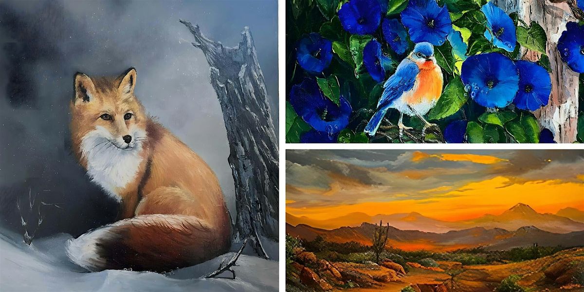 Palette Knife Oil Painting for Beginners, 29 May | Event in Rockville | AllEvents
