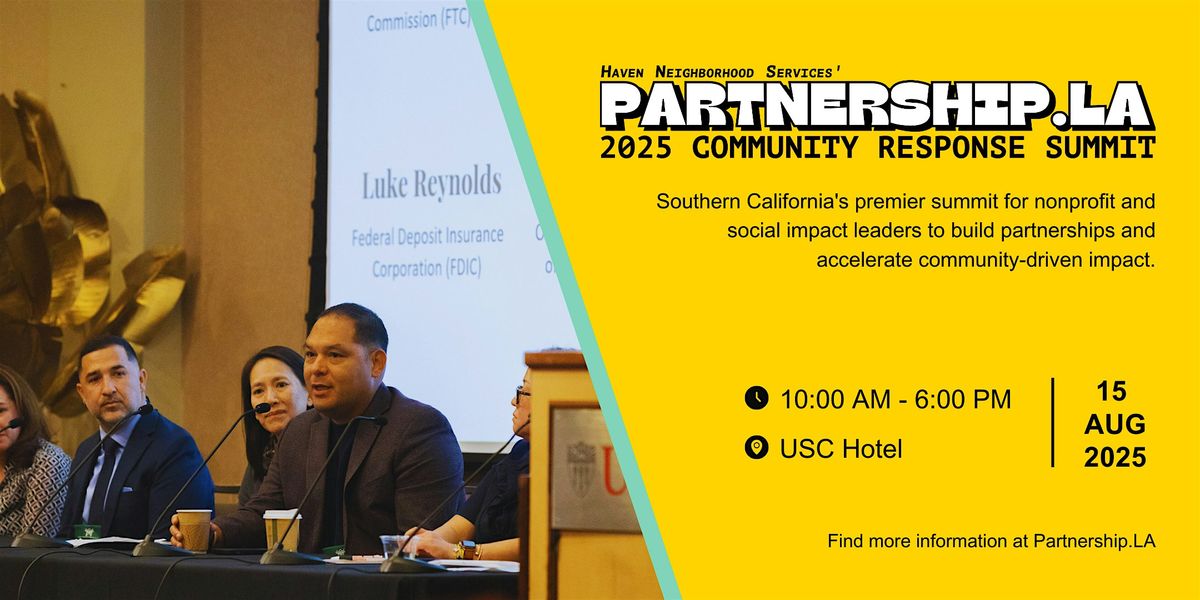 Partnership.LA 2025, 15 August | Event in Los Angeles | AllEvents