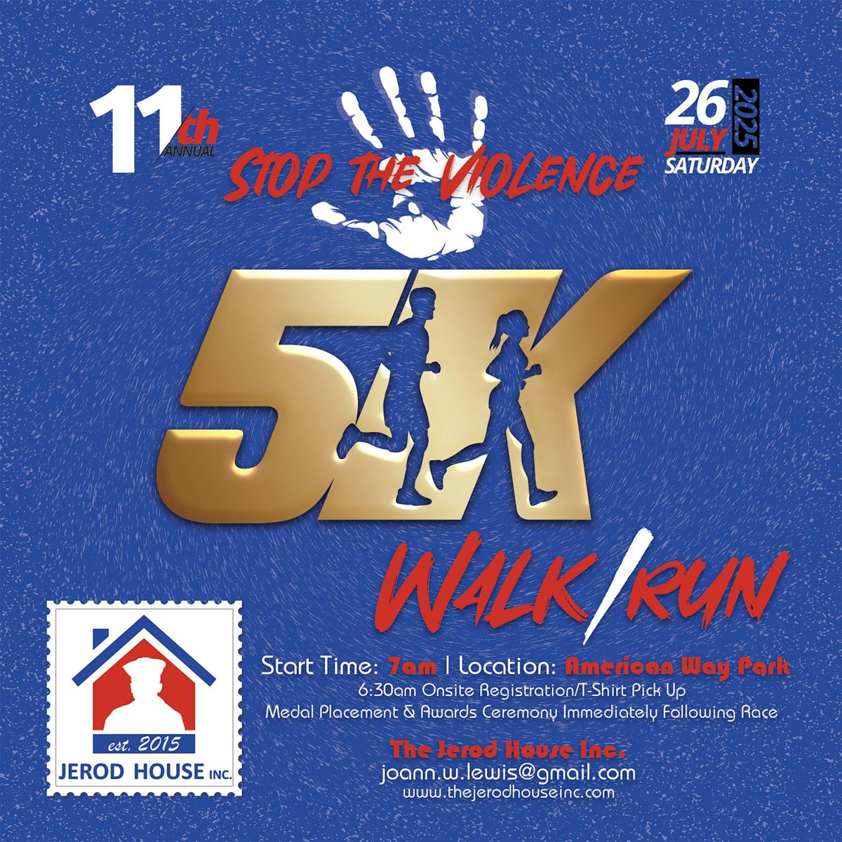 Stop The Violence 5K Walk/Run, 26 July | Event in Memphis | AllEvents