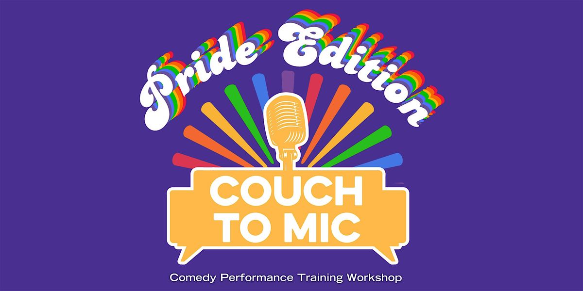 Couch to Mic - Adult Comedy Performance Training: Pride Edition, 2 June | Event in Portsmouth | AllEvents