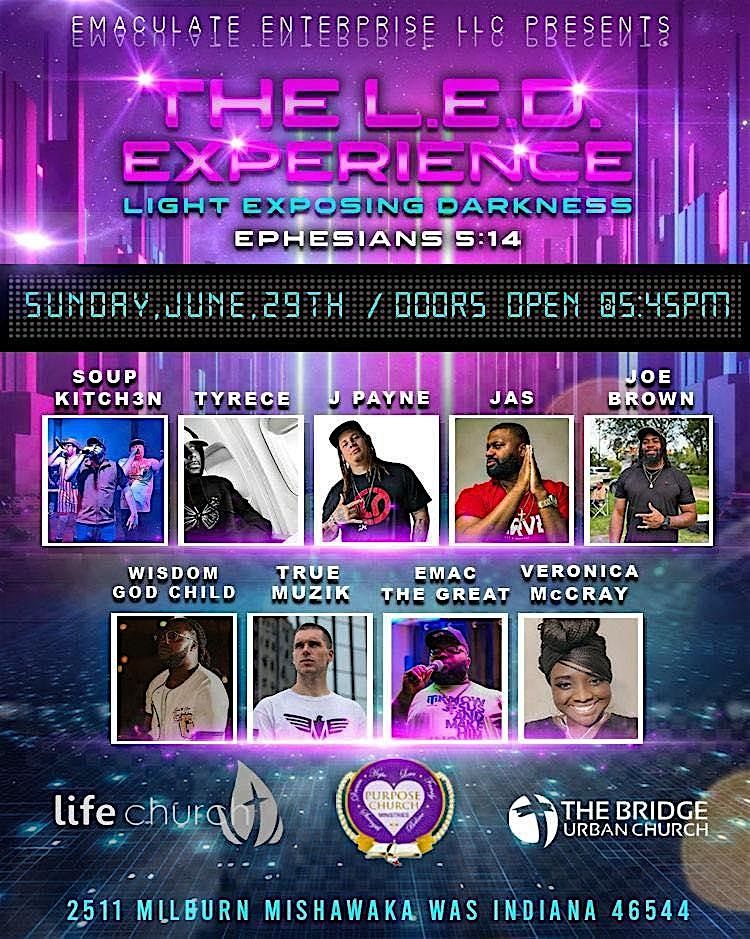 The L.E.D Experience, 29 June | Event in Mishawaka | AllEvents