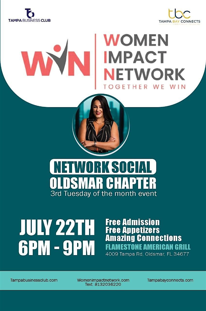 WOMEN IMPACT NETWORK OLDSMAR CHAPTER (Free admission & Appetizers) | Event in Oldsmar | AllEvents