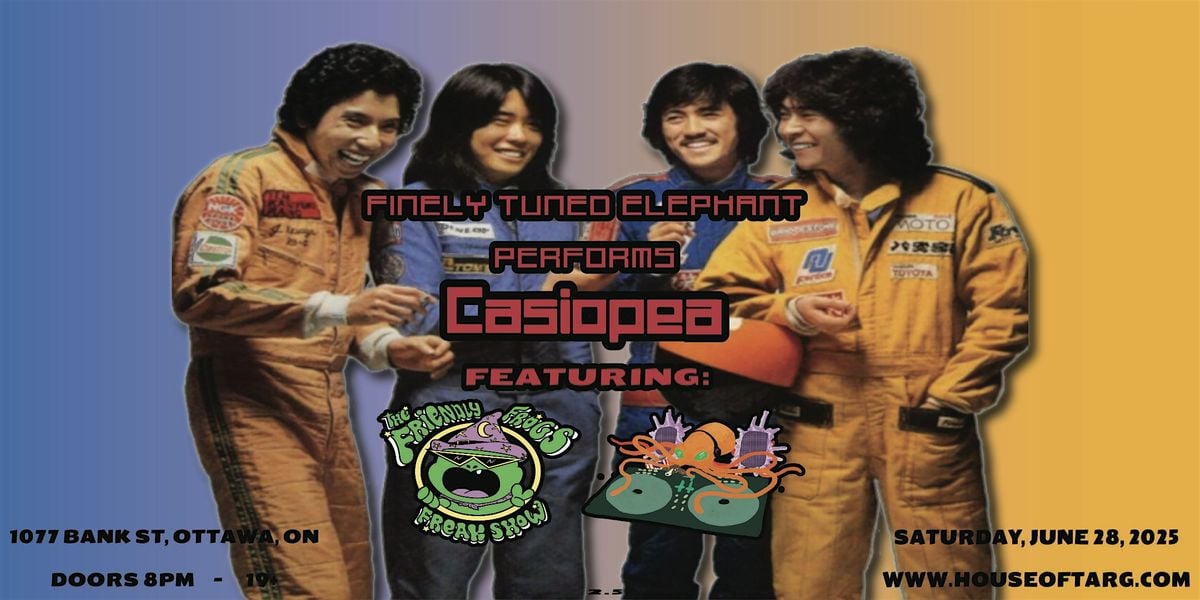 THE MUSIC OF CASIOPEA performed by FINELY TUNED ELEPHANT, 28 June | Event in Ottawa | AllEvents