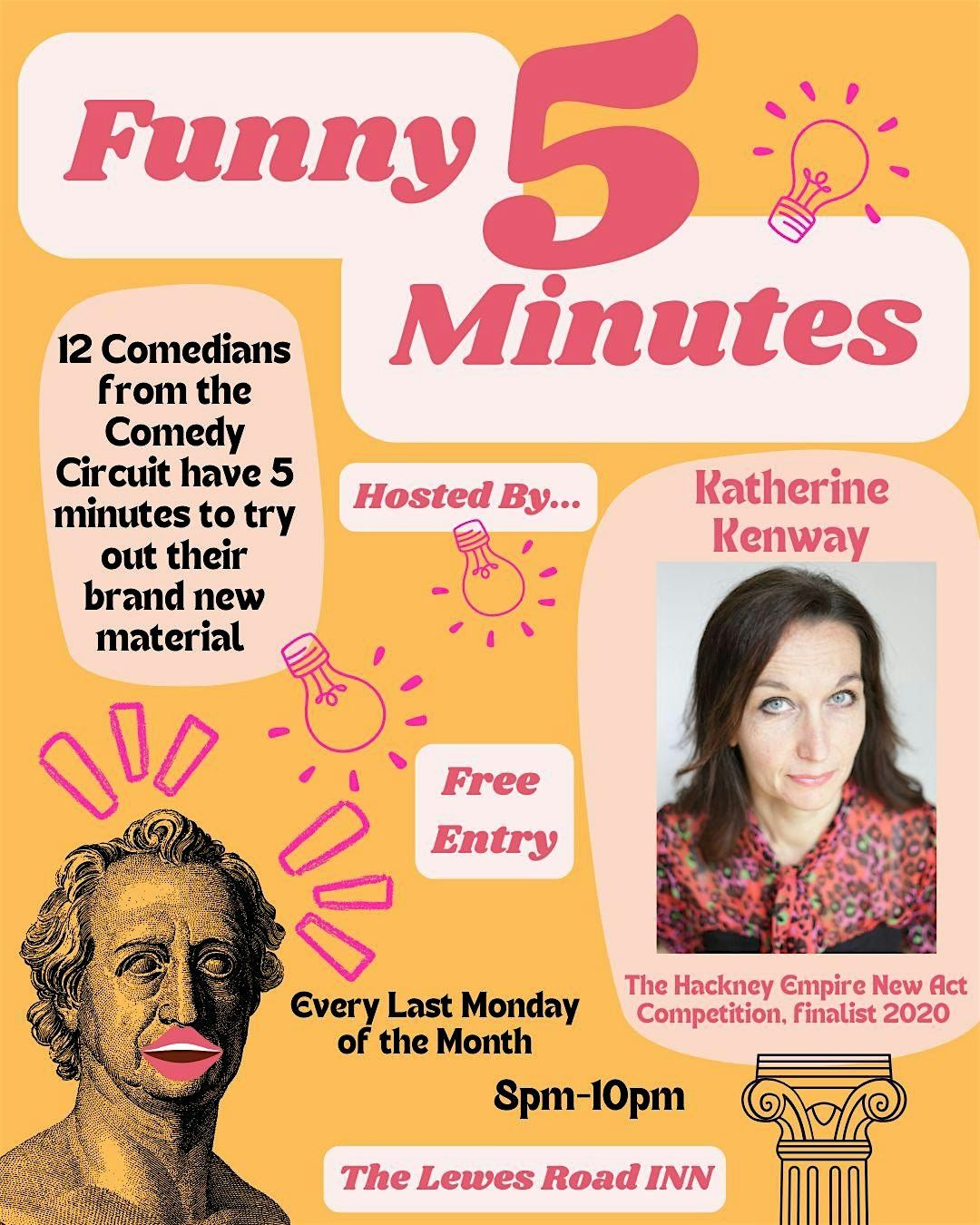 Funny 5 Minutes, 27 October | Event in Brighton and Hove | AllEvents