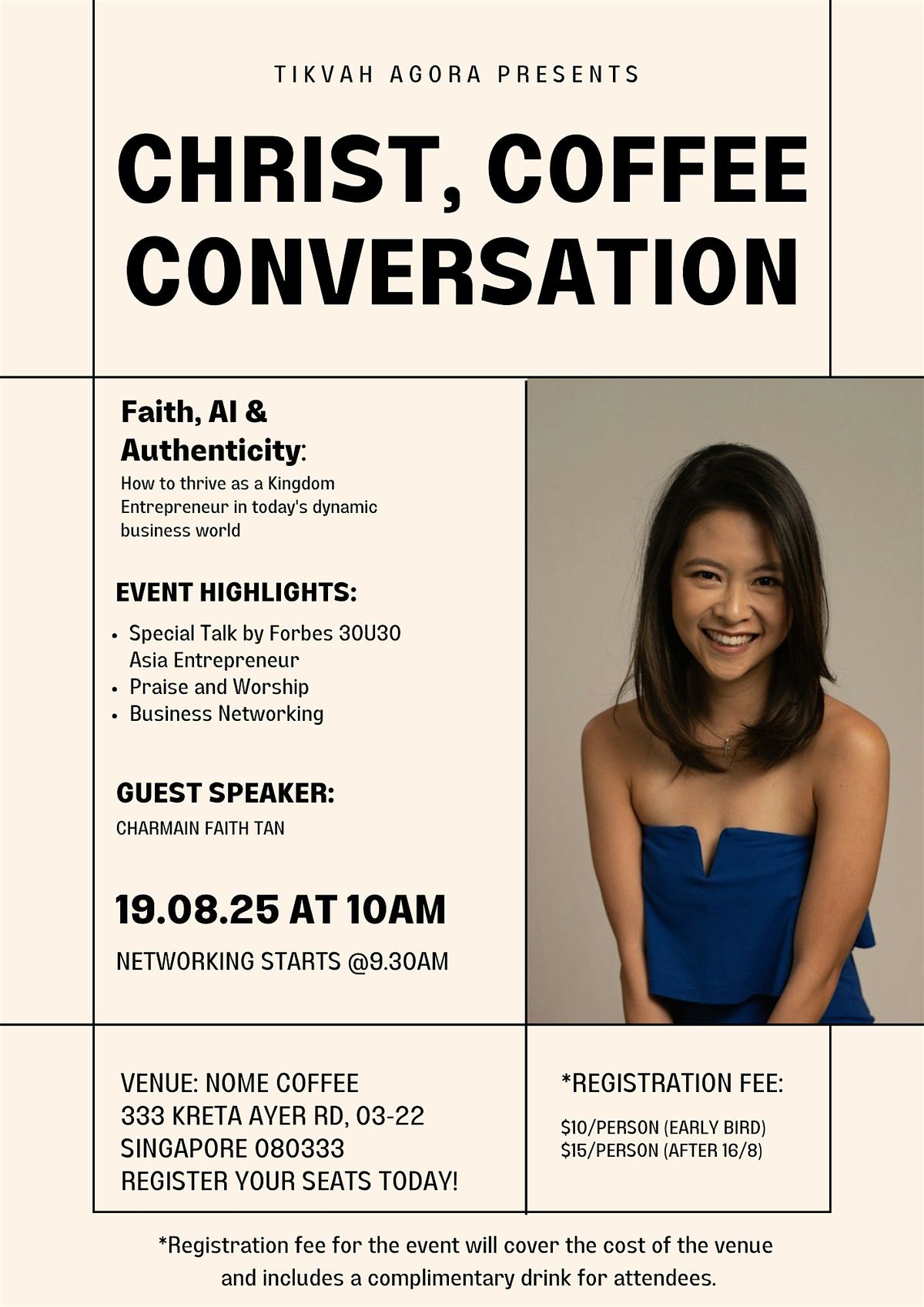Faith, AI and Authenticity Talk, 19 August | Event in Singapore | AllEvents