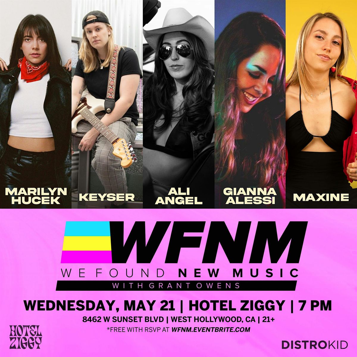 Marilyn Hucek, Keyser, Ali Angel, Gianna Alessi, Maxine, 21 May | Event in West Hollywood | AllEvents