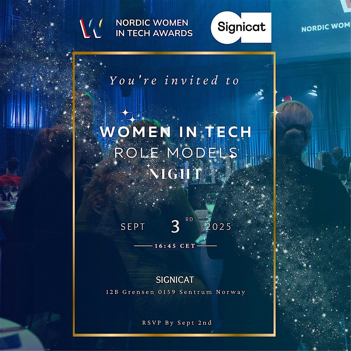 Women in Tech Role Models Night with Signicat, 3 September | Event in Sentrum | AllEvents