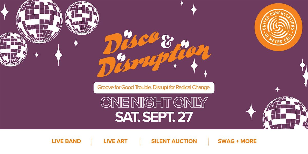 Disco & Disruption, 27 September | Event in Belleville | AllEvents