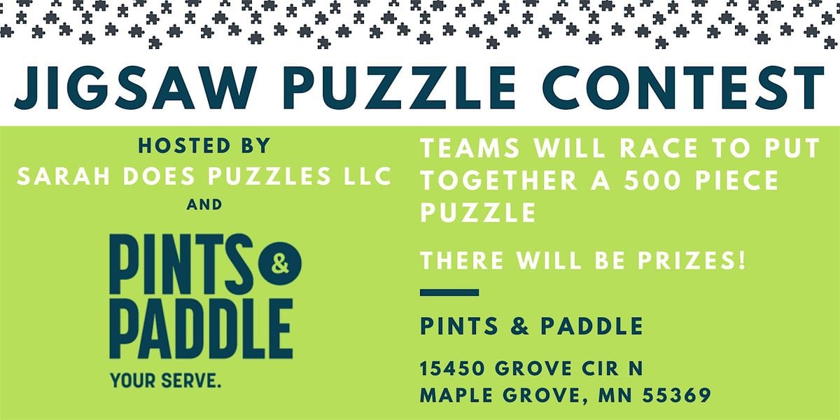 Team Jigsaw Puzzle Contest at Pints and Paddle - October 2025, 5 October | Event in Maple Grove | AllEvents