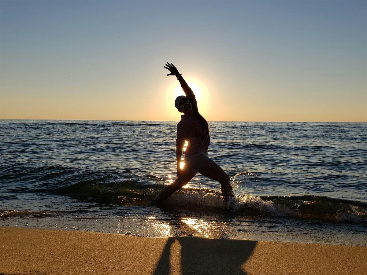Sunset Beach yoga, 3 June | Event in Muskegon | AllEvents