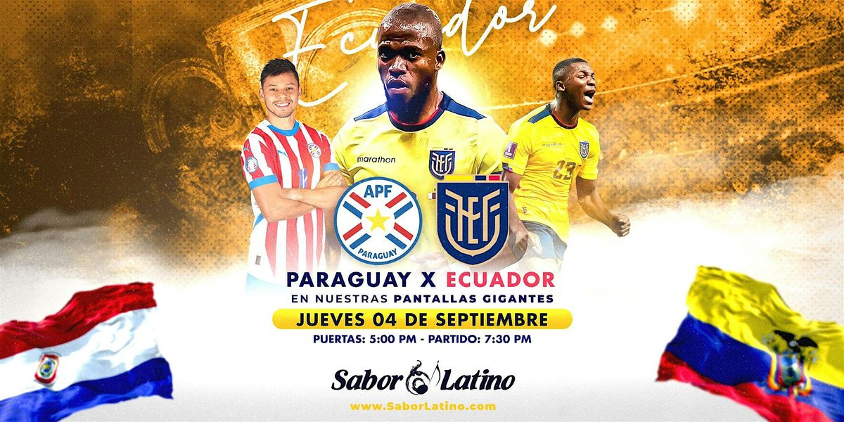 PARAGUAY VS  ECUADOR EN NEW YORK, 4 September | Event in Queens | AllEvents