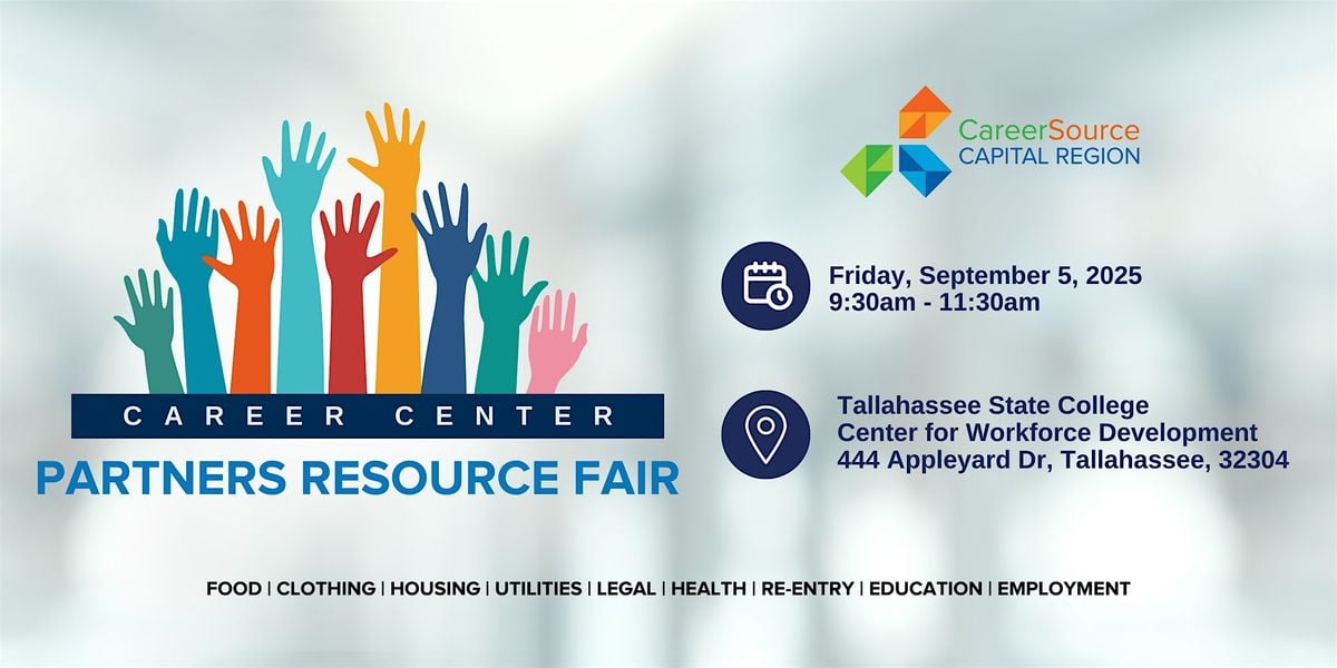 Career Center Partners Resource Fair, 5 September | Event in Tallahassee | AllEvents