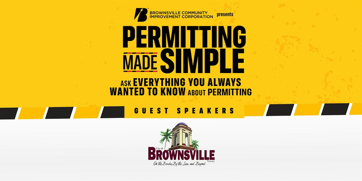 Brownville Permitting Made Simple – Smarter permitting with Accela, 12 September | Event in Brownsville