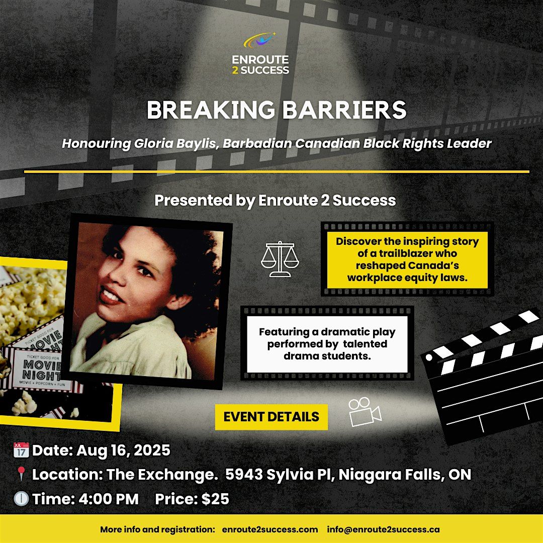 The Story of Gloria Baylis Brought to Life, 16 August | Event in Niagara Falls | AllEvents