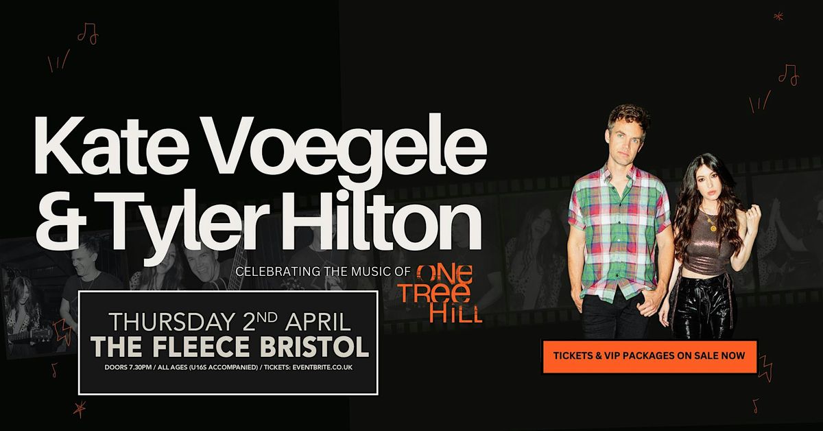 Tyler Hilton + Kate Voegele, 2 April | Event in Bristol | AllEvents