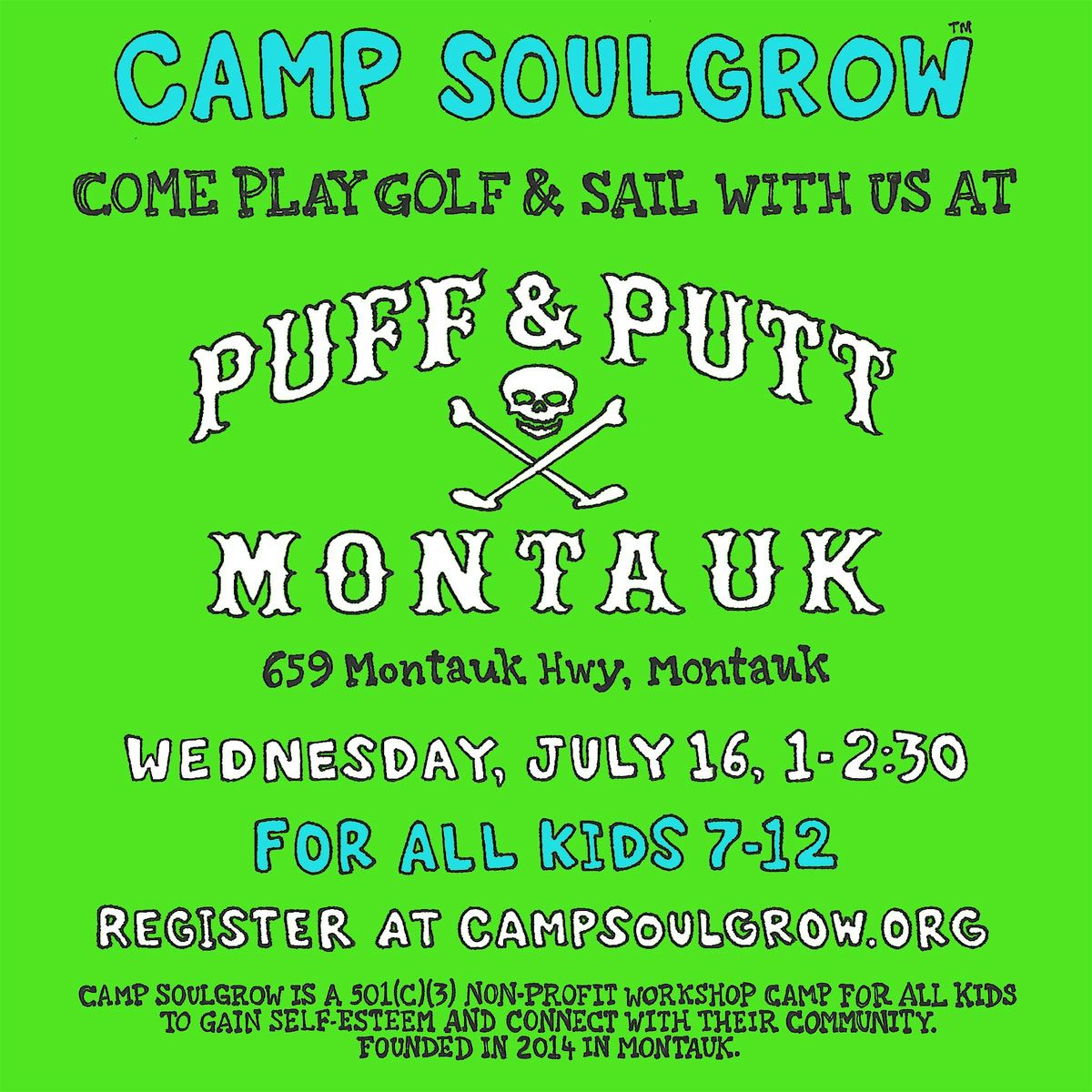 Playing Mini Golf & Sailing at Puff N Putt, 16 July | Event in Montauk | AllEvents