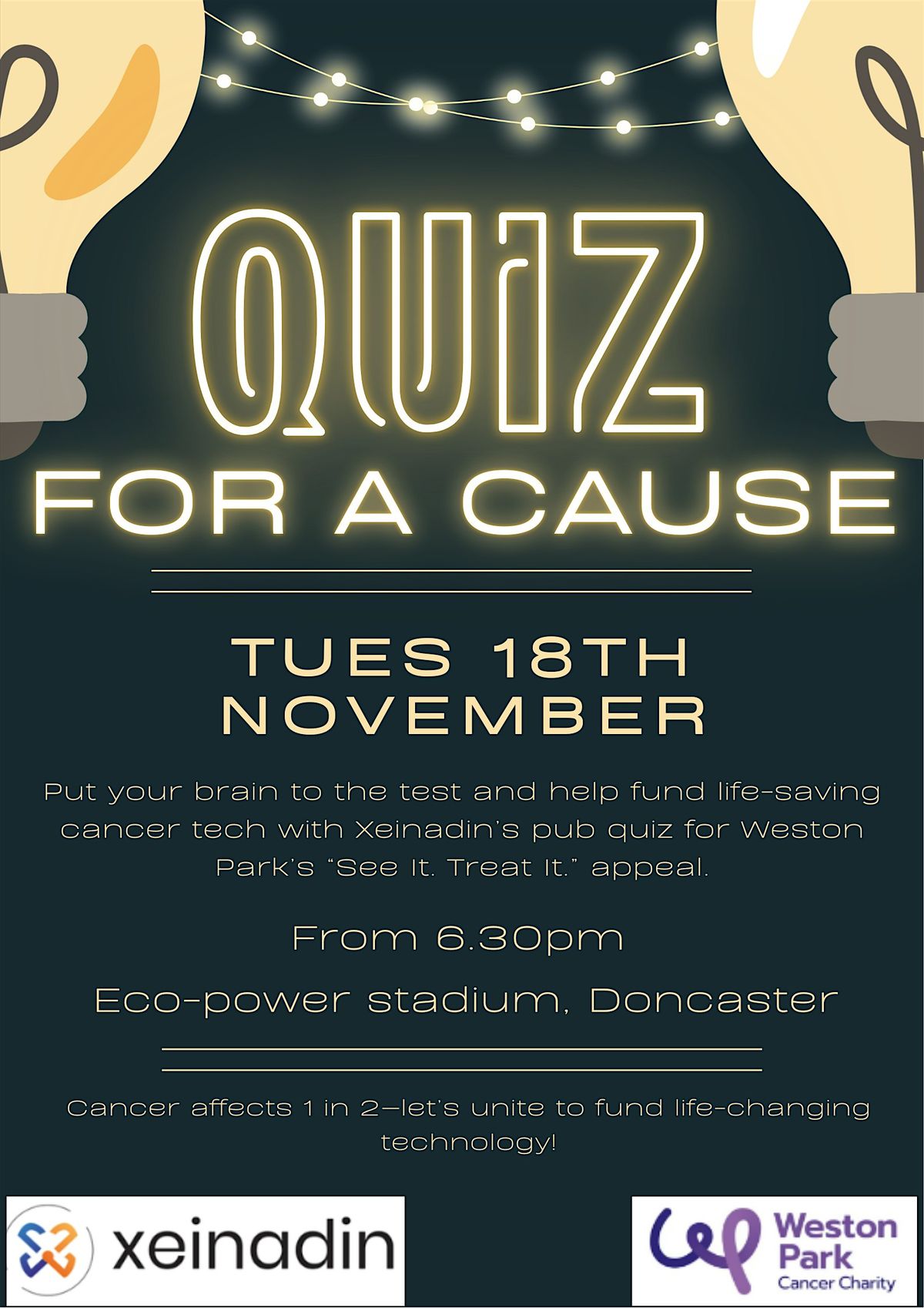 Quiz for a cause, 18 November | Event in Doncaster | AllEvents