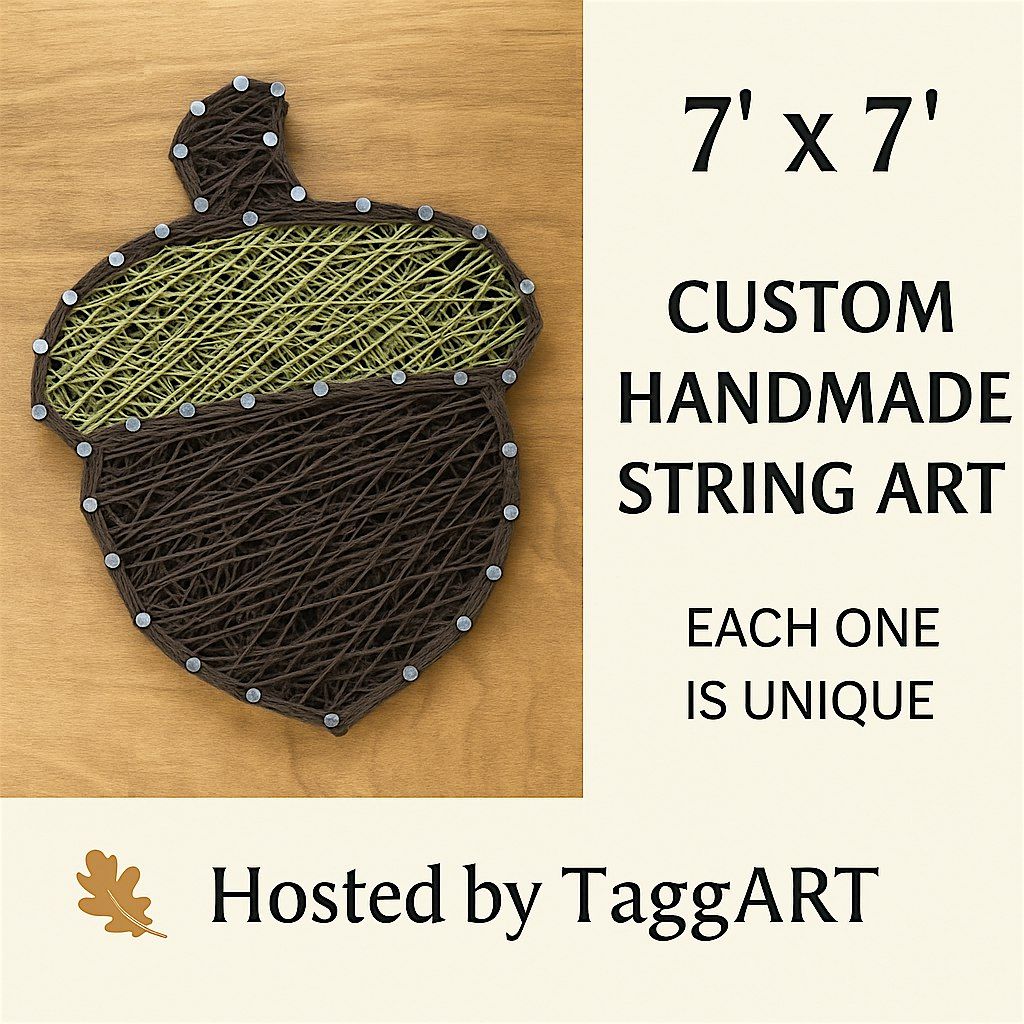 Acorn String Art Class, 19 November | Event in South Windsor | AllEvents