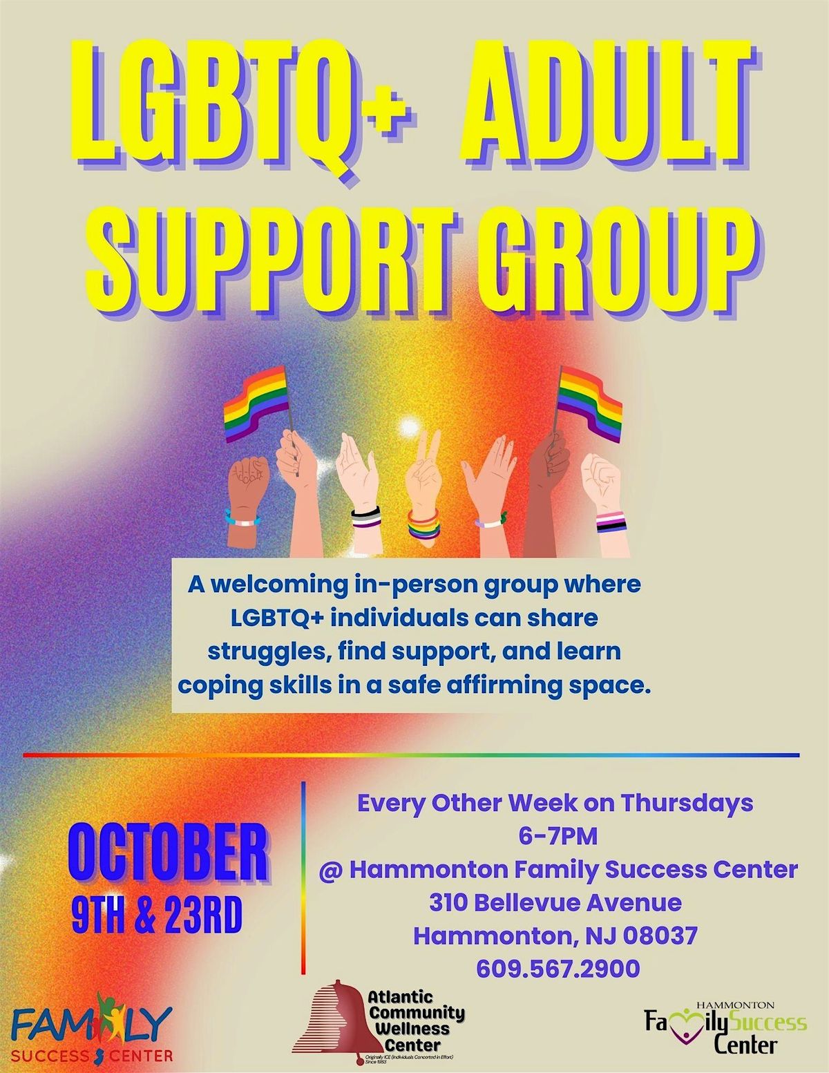 October LGBTQ Support Group | Event in Hammonton | AllEvents