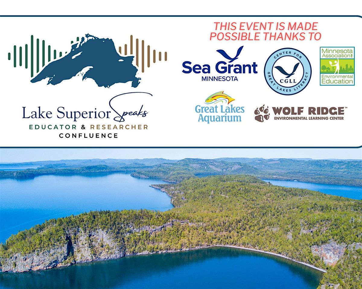 Lake Superior Speaks - Educator and Researcher Confluence, 23 July | Event in Finland | AllEvents