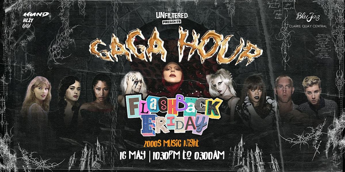 Flashback Friday - 2000s Party by UnfilteredPresents (16th May 2025) | Event in Singapore | AllEvents