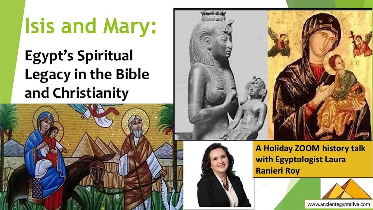 From Isis to Mary: Ancient Egypt Roots of Christianity - Live at St. Marks, 6 December | Event in Port Hope