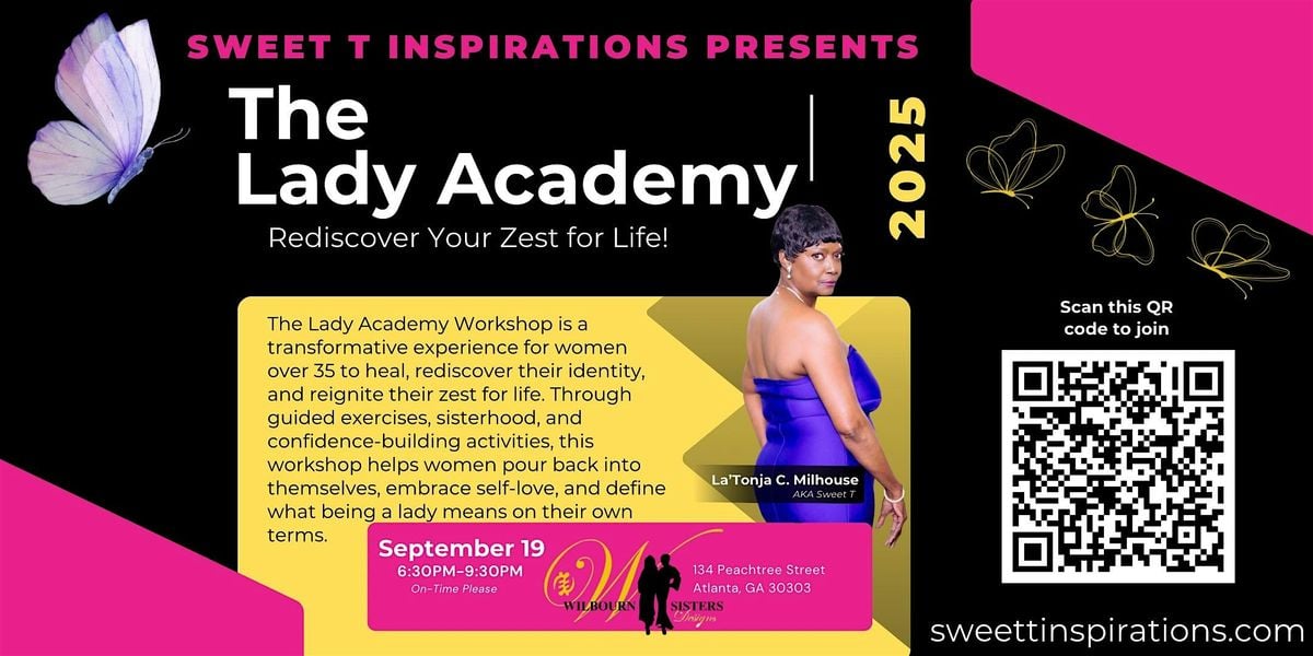 The Lady Academy Workshop, 19 September | Event in Atlanta | AllEvents