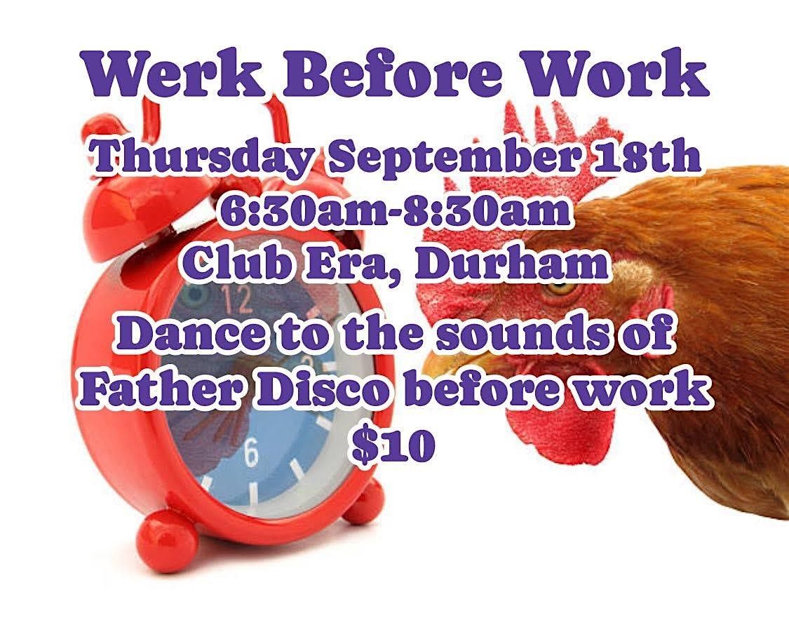 Werk Before Work, 18 September | Event in Durham | AllEvents