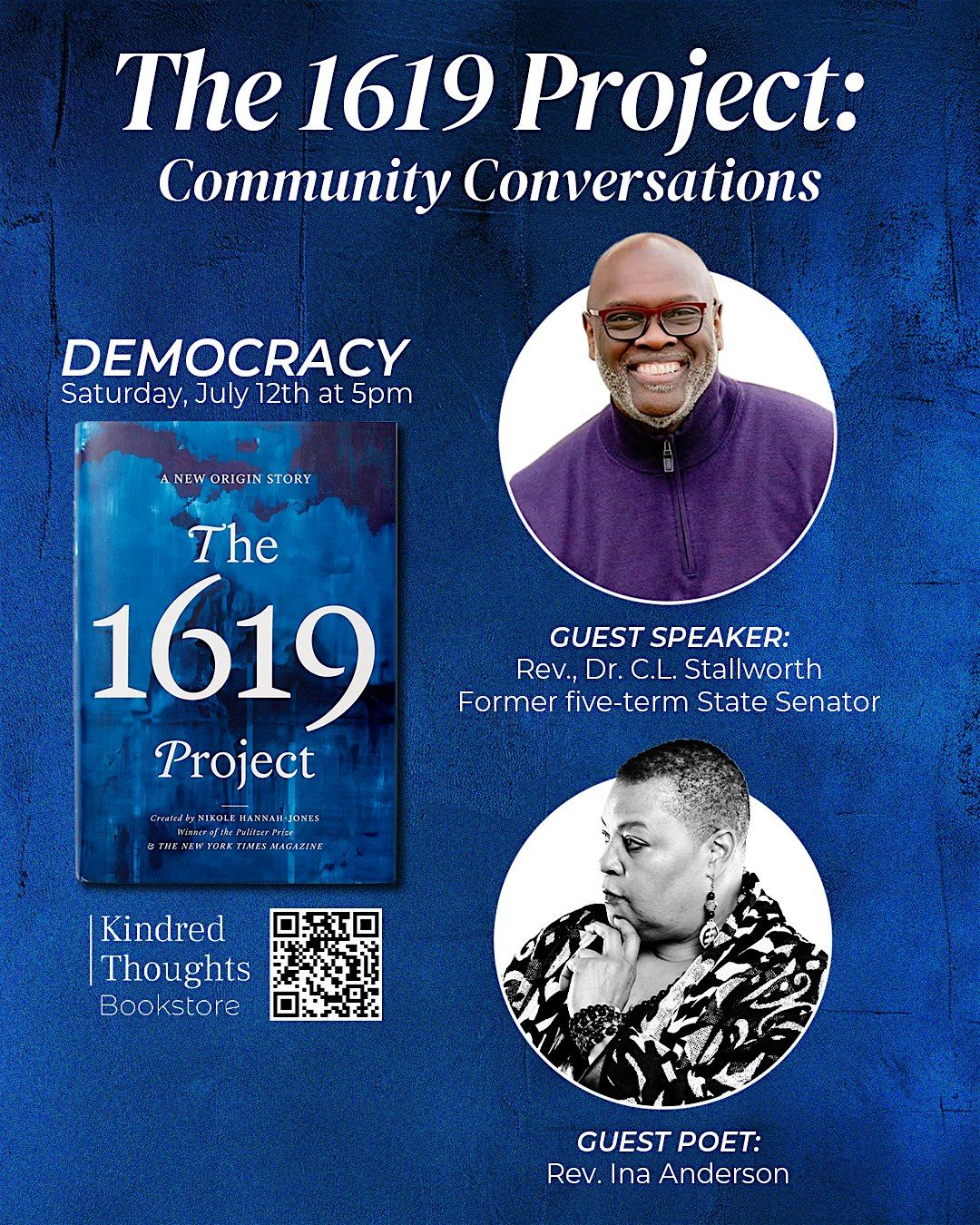 The 1619 Project: Community Conversations : Democracy, 12 July | Event in Bridgeport | AllEvents