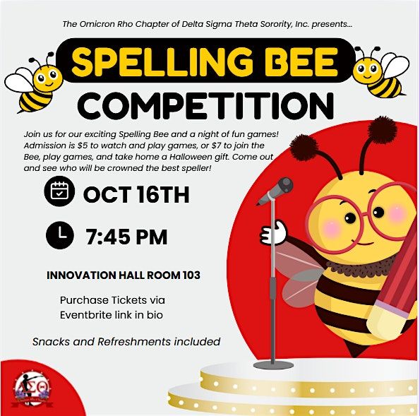 OP Spelling Bee | Event in Fairfax | AllEvents