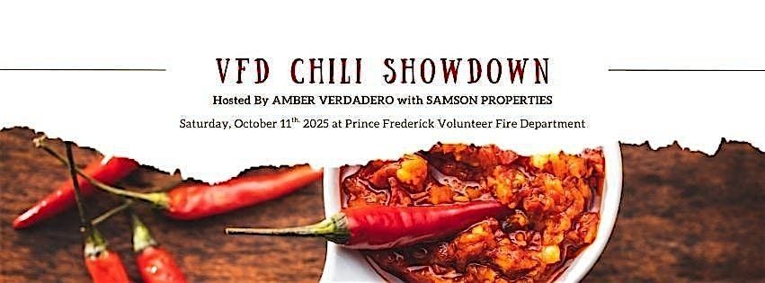 VFD Chili Showdown Participant Registration, 11 October | Event in Prince Frederick | AllEvents