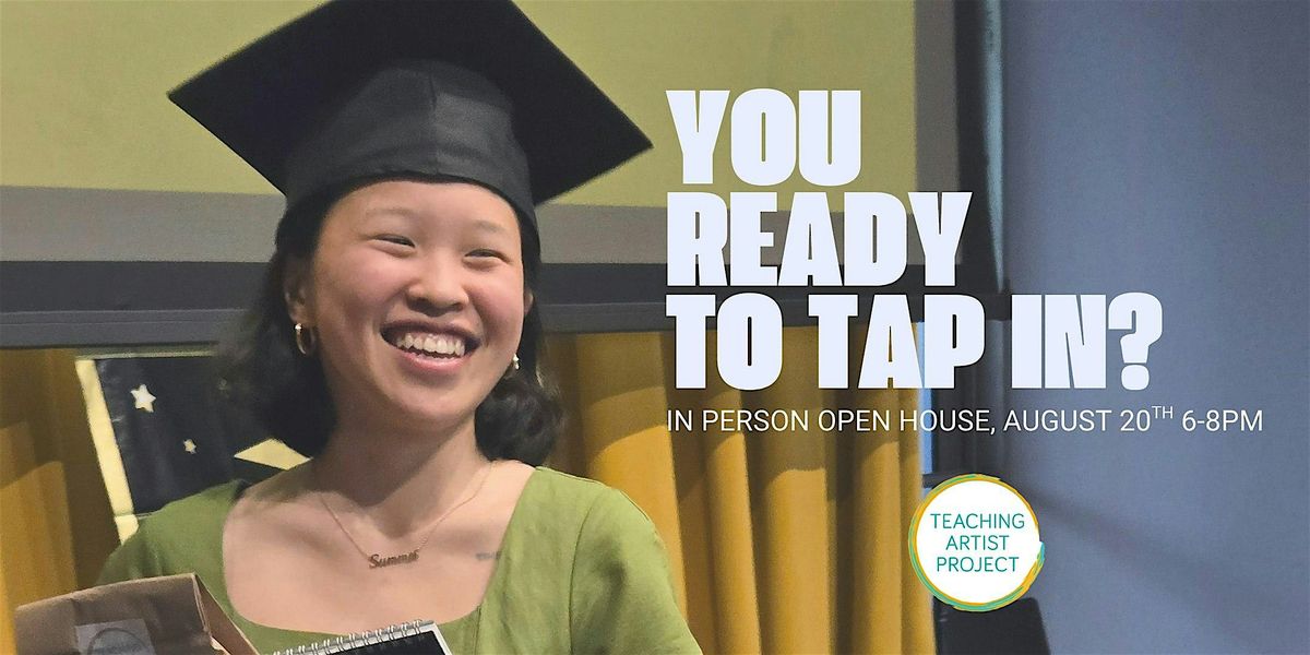 Teaching Artist Project Open House: Take 2, 20 August | Event in New York | AllEvents