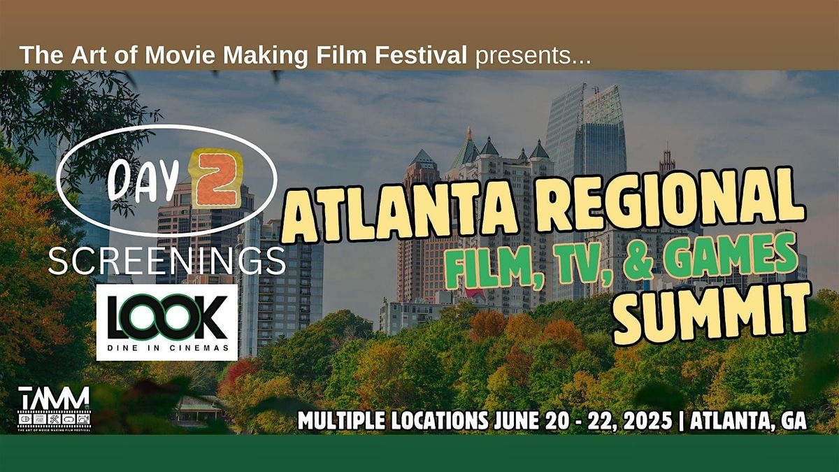 Day 2/3: Saturday Screenings and Q&A at Look Cinema Brookhaven 12 - 5PM, 21 June | Event in Atlanta | AllEvents