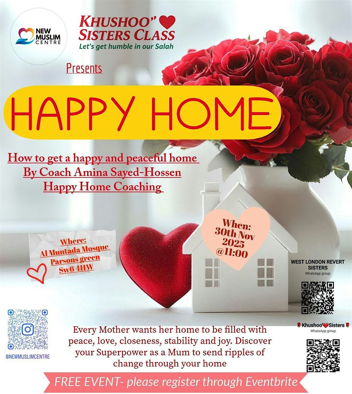 Happy Home, 30 November | Event in London | AllEvents