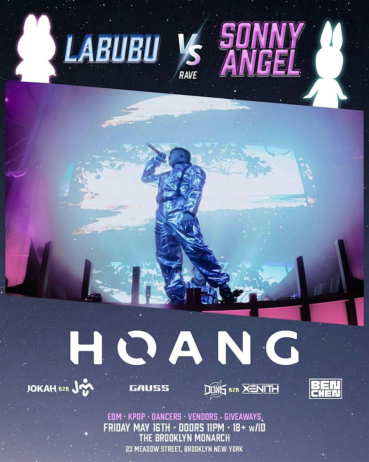 (18+) Labubu Rave + GIVEAWAY, The Brooklyn Monarch, 16 May to 17 May ...
