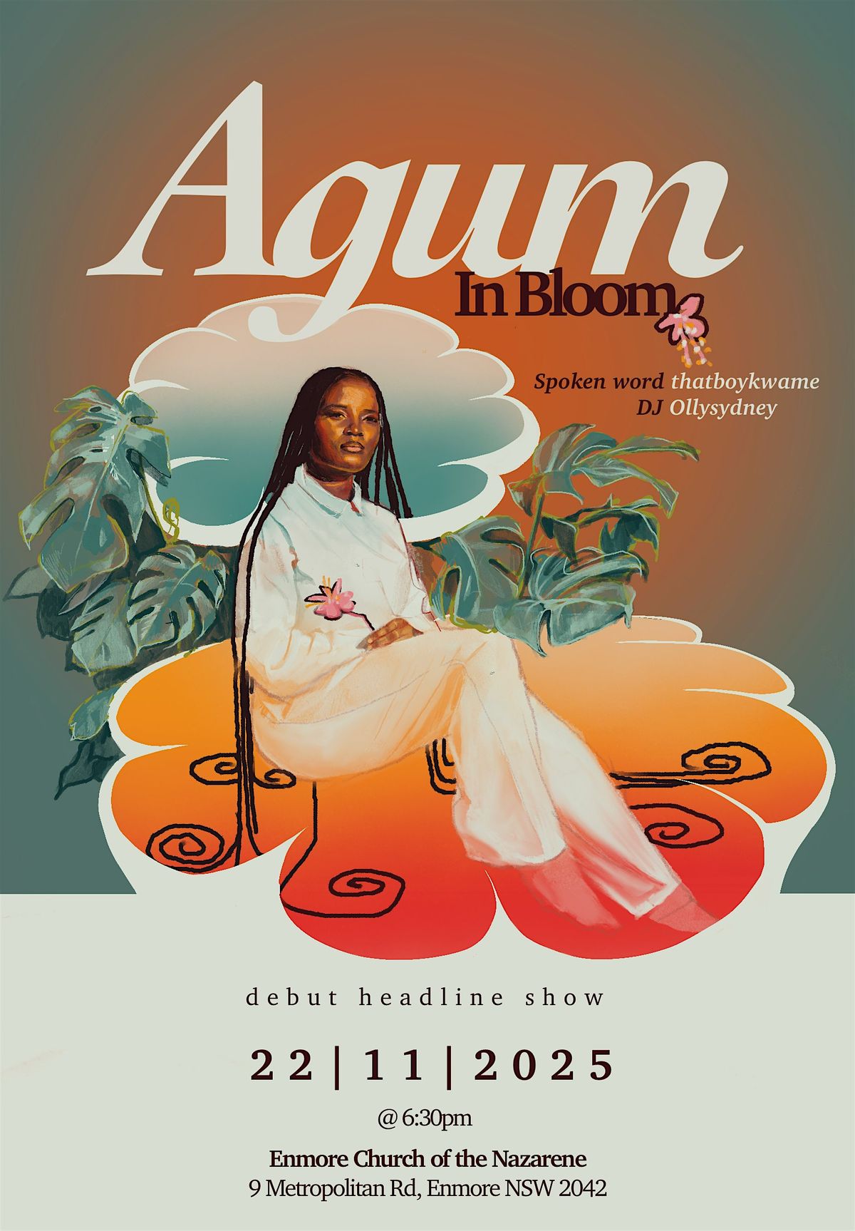 AGUM: In Bloom, 22 November | Event in Enmore | AllEvents
