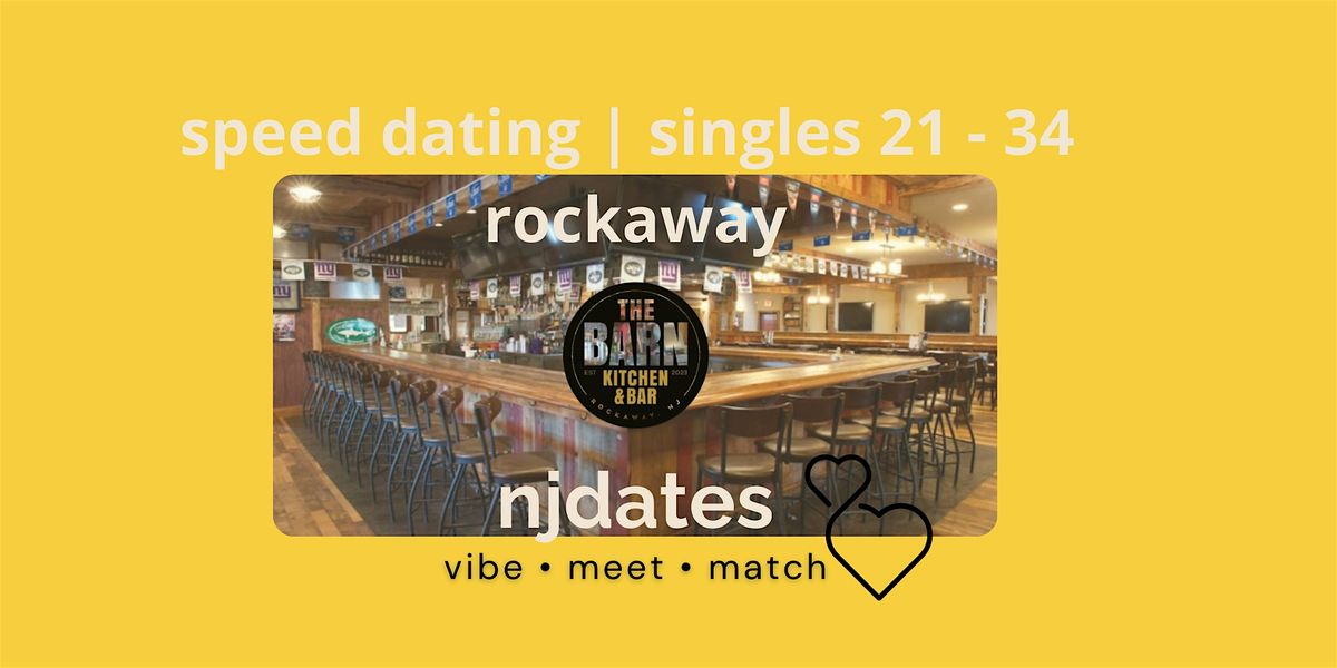 Speed Dating | Singles 21 - 34| ROCKAWAY, 5 September | Event in Rockaway | AllEvents