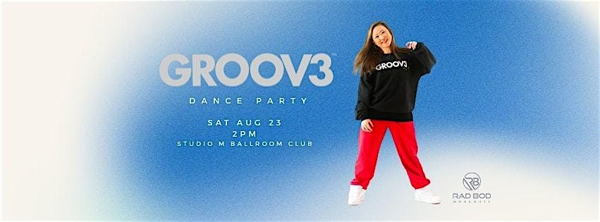 GROOV3 Dance Party, 23 August | Event in San Jose | AllEvents