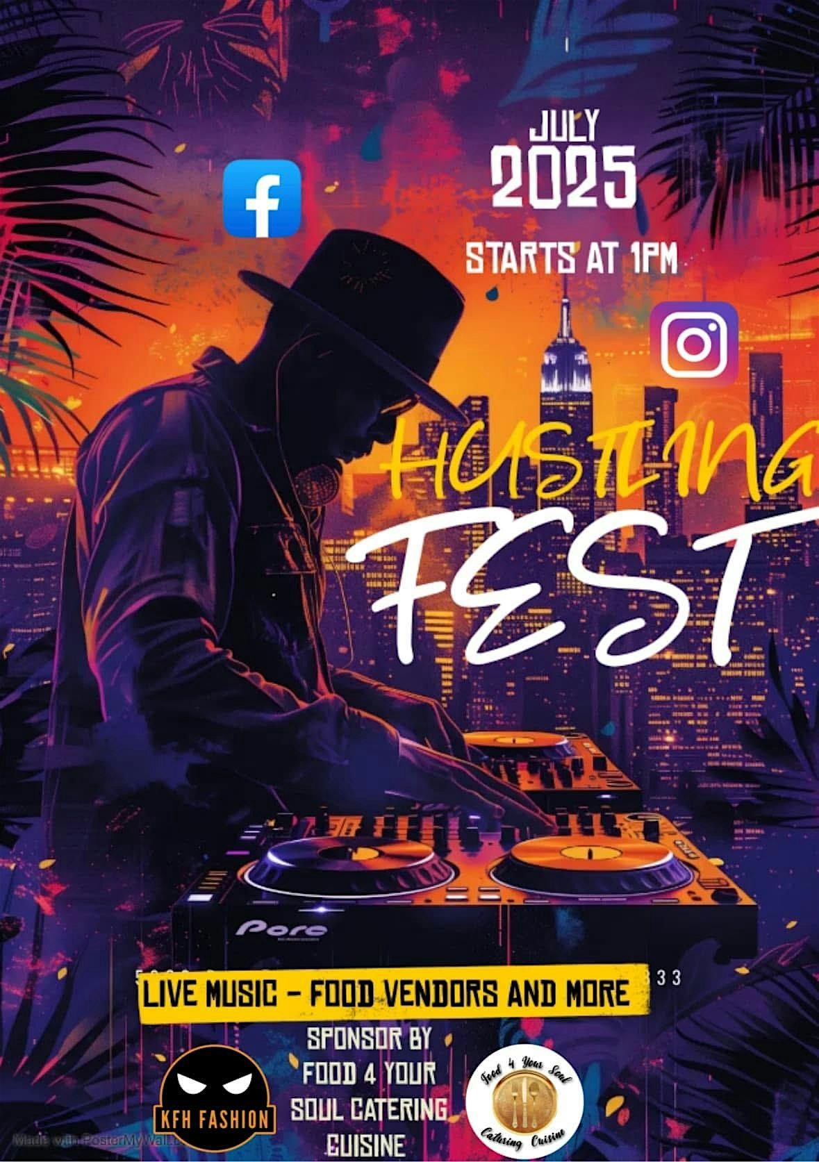 1ST ANNUAL HUSTLING FEST 2025, 26 July | Event in Kingston | AllEvents