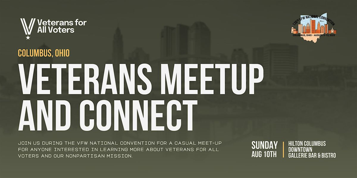 Veterans Meetup and Connect - VFW National Convention, 10 August | Event in Columbus | AllEvents